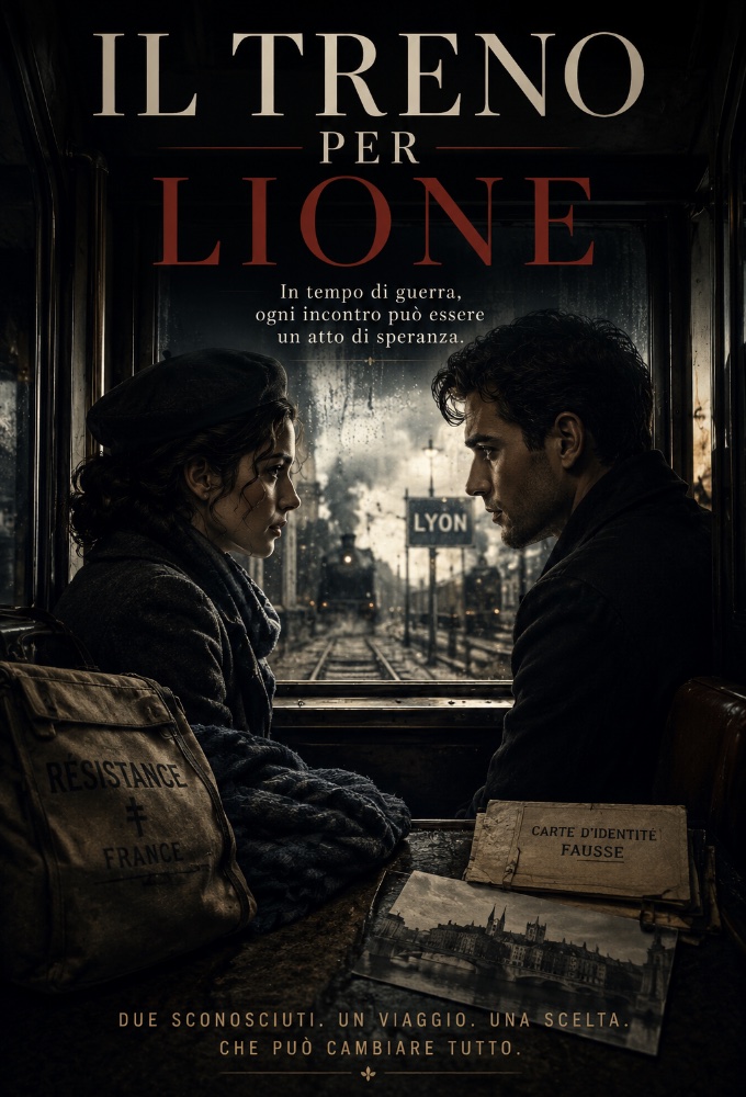 Copertina di Il treno per Lione